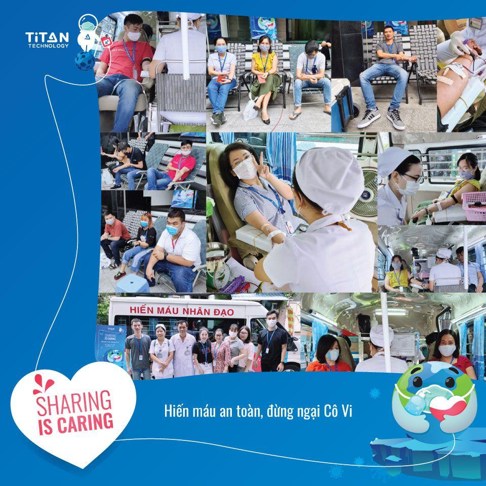 “SHARING IS CARING" BLOOD DONATION DAY